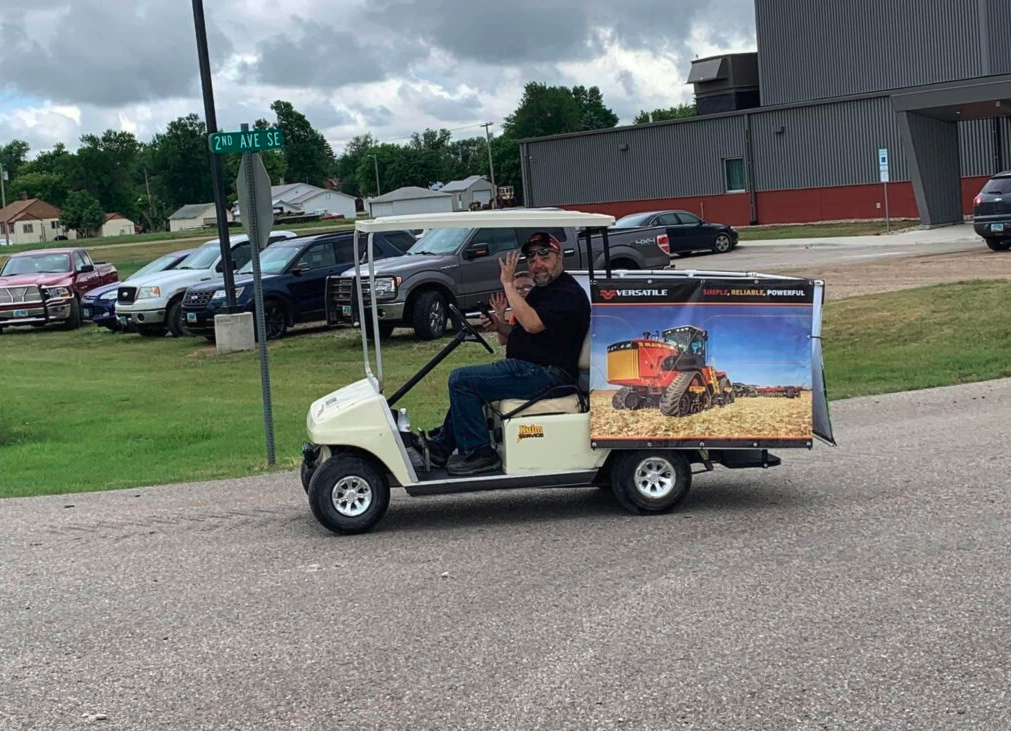 Ben golf cart